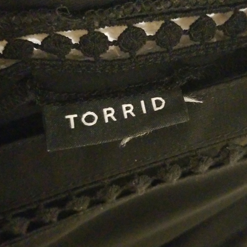 Sheer Torrid blouse - Picture 6 of 6